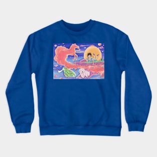 Childhood dreams Crewneck Sweatshirt